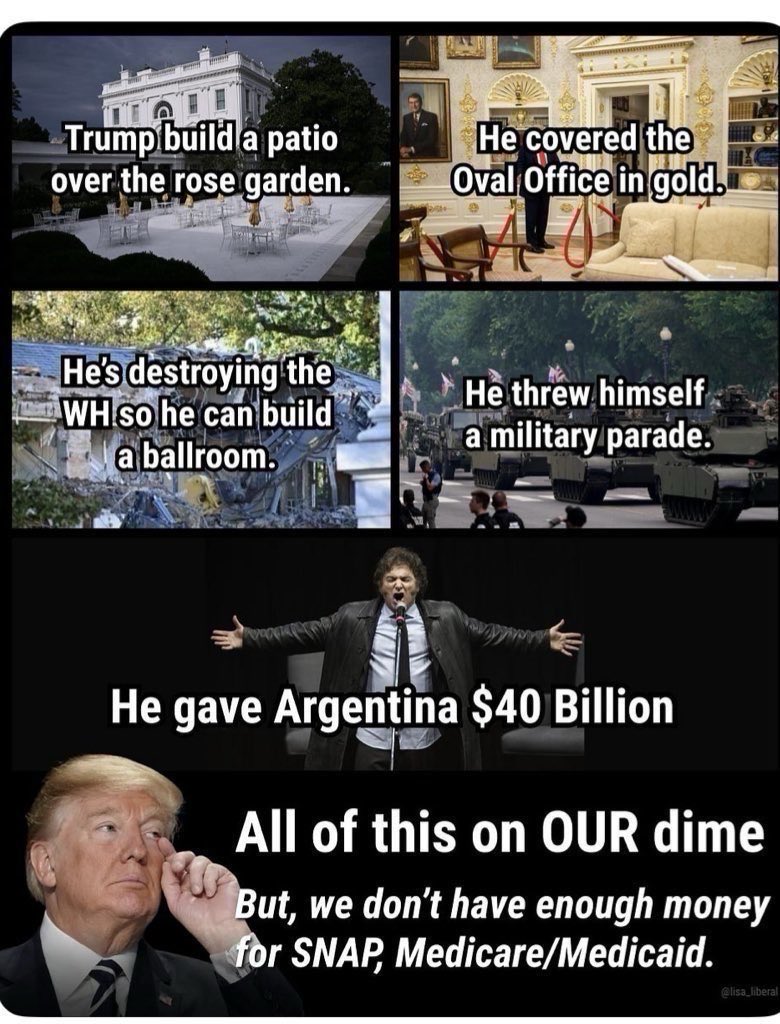themrs805's tweet photo. @SenWarren @RedStateRob1 Americans taking it in the ass by the trump administration
#ReleaseTheEpsteinFiles
#impeachthepresident https://t.co/B6WaD9Dhhc