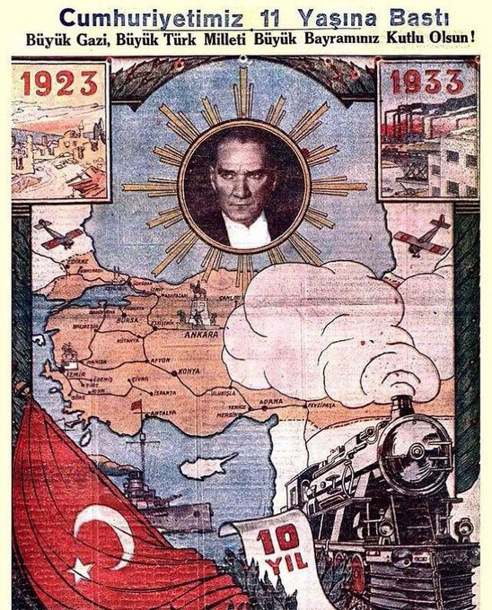 #29Ekim 1933, Cumhuriyet Gazetesi.