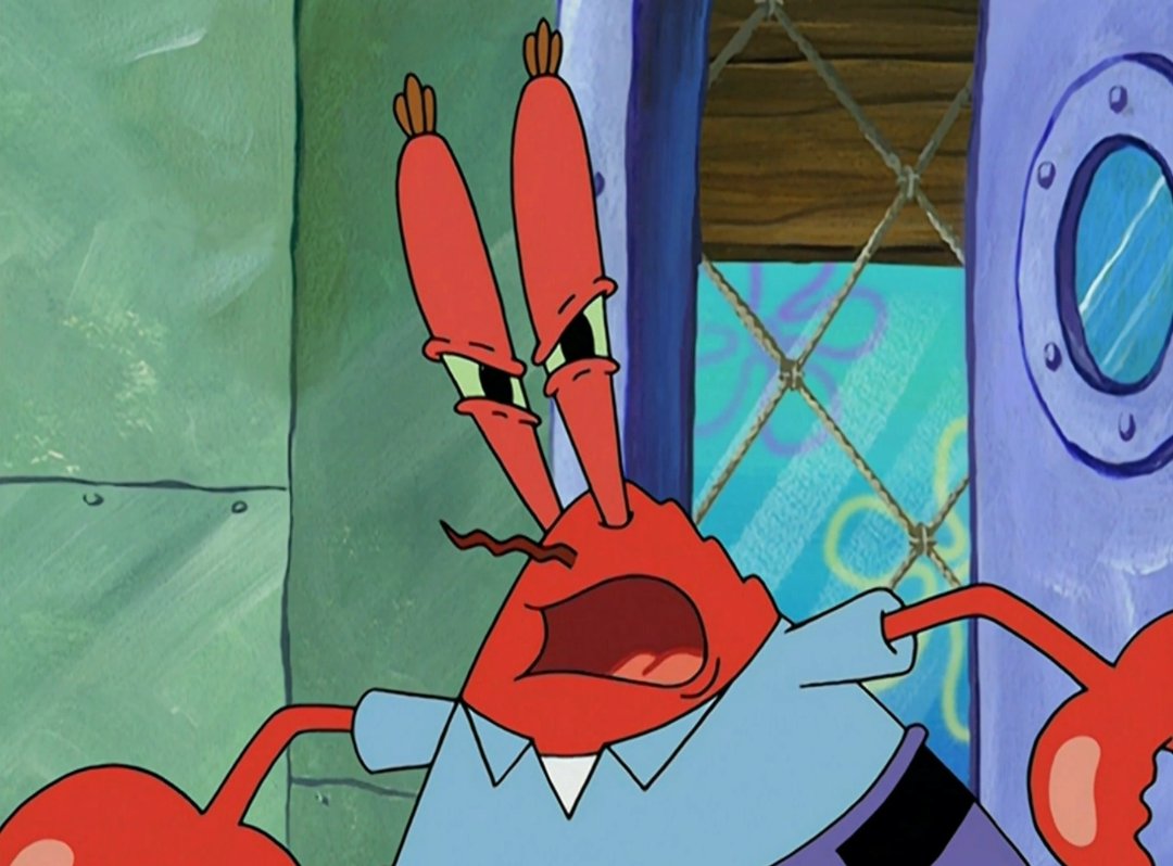 DeSoupBowl's tweet image. &quot;I was trying to advertise Search for SquarePants!&quot;

&quot;Well keep working on it, that was terrible!&quot;