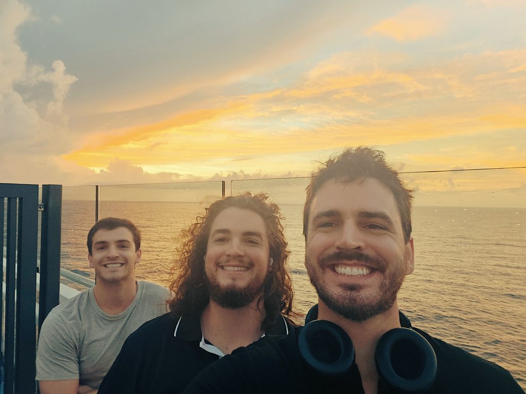 The decision to return to America from Europe via boat has been fun!

However, I'm not doing it again anytime soon. Big respect to the Mayflower peeps 😂

Two more days at sea, then my brothers and I are across the Atlantic and back in the innovation capital of the world. 🇺🇸