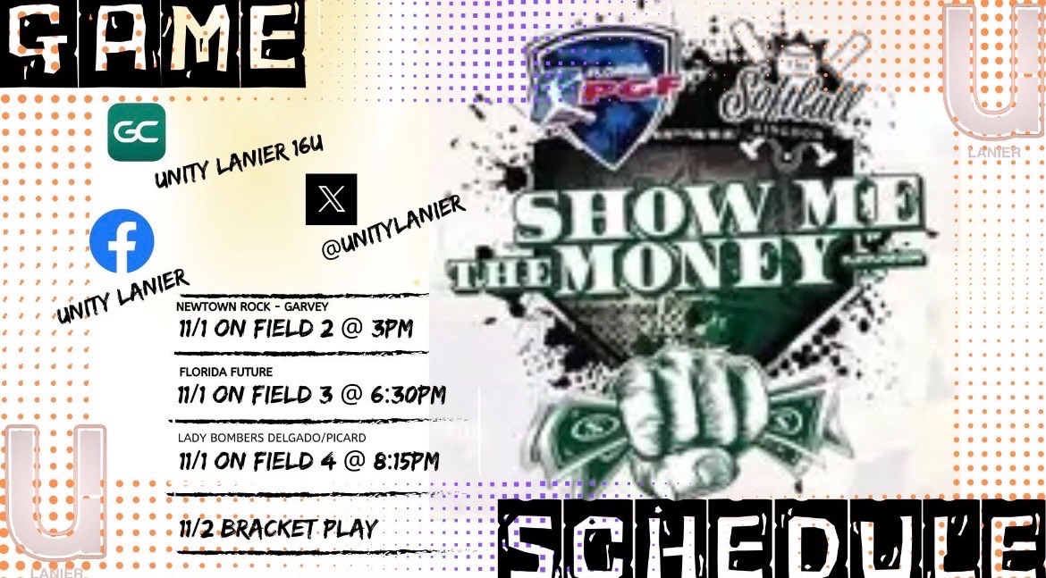 EmilyKuba2027's tweet image. Back to back tourneys with the best teammates around! Come check out @UnityLanier in Newberry at Show Me The Money! Let’s Go! 🙌🏼 @CoachKuhlmeyer @Coach_Mo24 @CoachNeubauer_6 @coachjp_ut @coachK73 @AlissaSmith12 @christine_roser @CoachCotter14