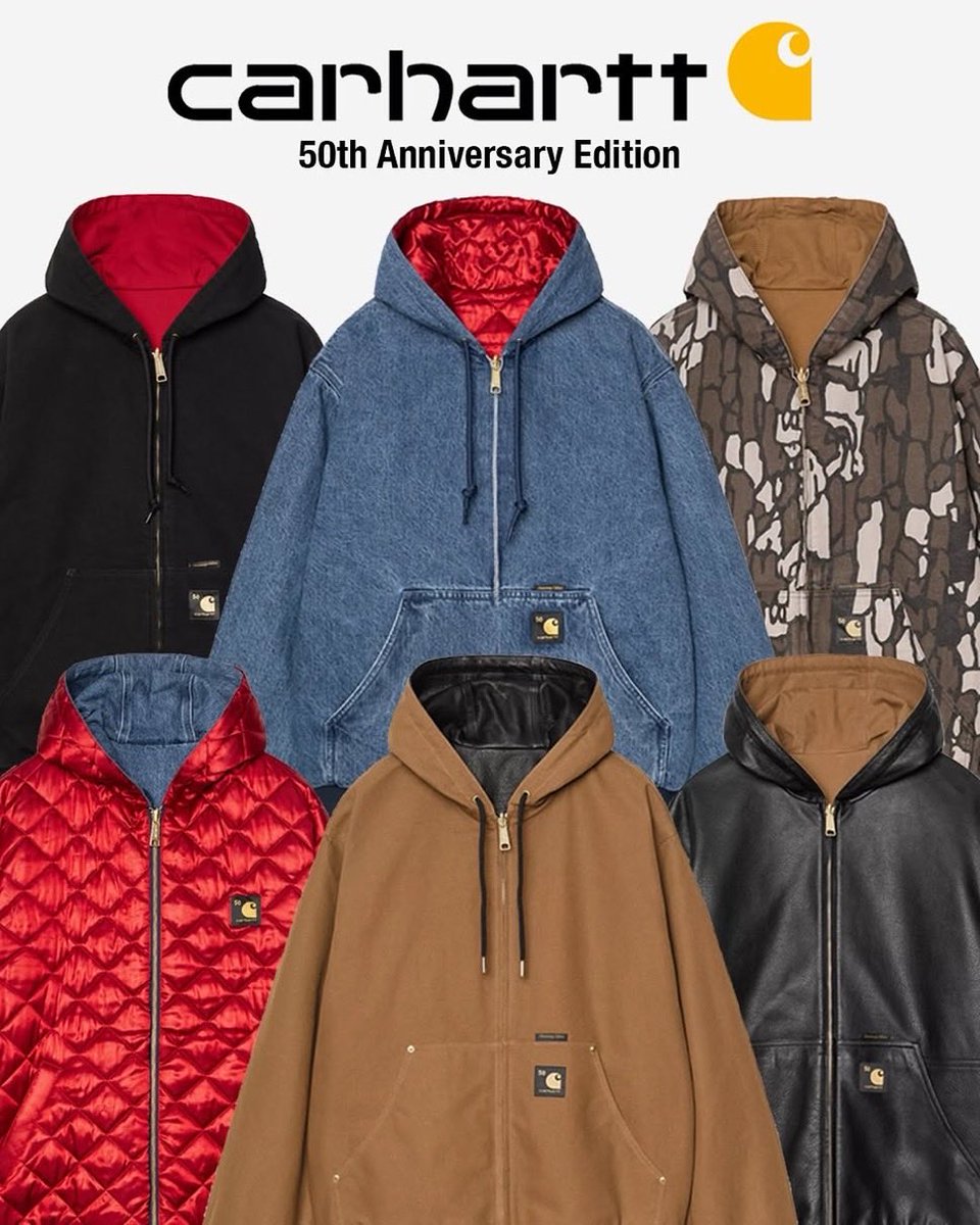 Carhartt WIP OGアクティブジャケット50周年記念エディション 4型が