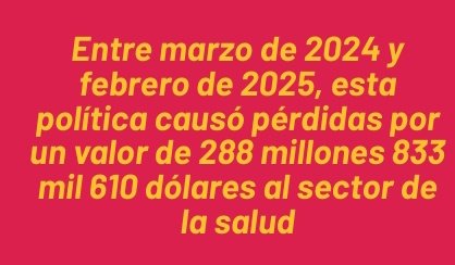 El objetivo declarado de la política estadounidense es “asfixiar la economía” para provocar un estallido social; ello incluye perseguir combustible, finanzas, turismo y cooperación médica. Ese cerco impacta precios, inversiones, logística y liquidez. Ejemplo: