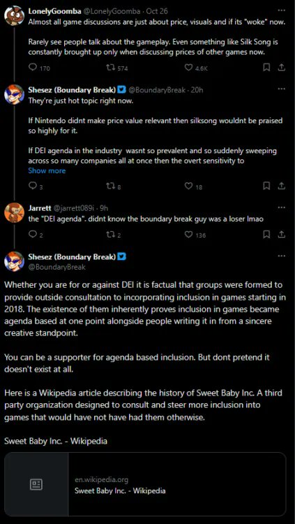BoundaryBreak's tweet image. Full transparency, I was uninformed that terms like "agenda" and "DEI" are words used as weapons against minorities.  Peoples comments got me up to speed on how this was a terribly ignorant thing to tweet and i really am sorry to anyone affected by it.

If people need to know…
