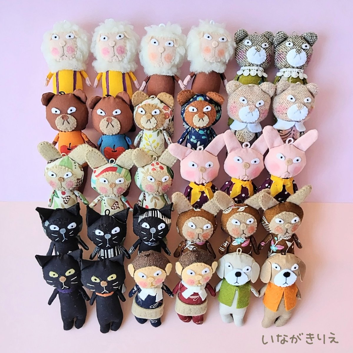 ❁︎❁nana❁❁ページ　フェルトマスコット ユリカピ on X