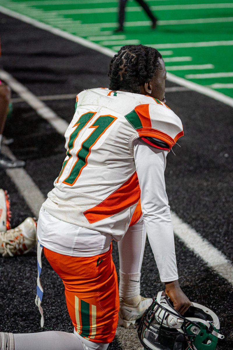 Eyes on the prize…Feet on the field #CanesFootball