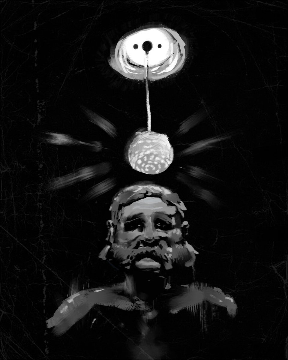 day 28 - disco inferno #DiscoElysium #discotober #inktober2025