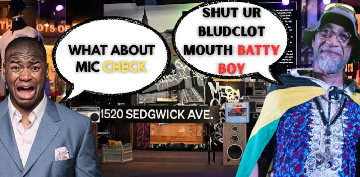 DiasporaAbc's tweet image. #FBA leader @Tariqnasheed sidekick @ProfBlacktruth /liar Cries Bekuz The Universal Hip Hop Museum Honors #DJKoolHerc youtube.com/watch?v=hoFFjZ…