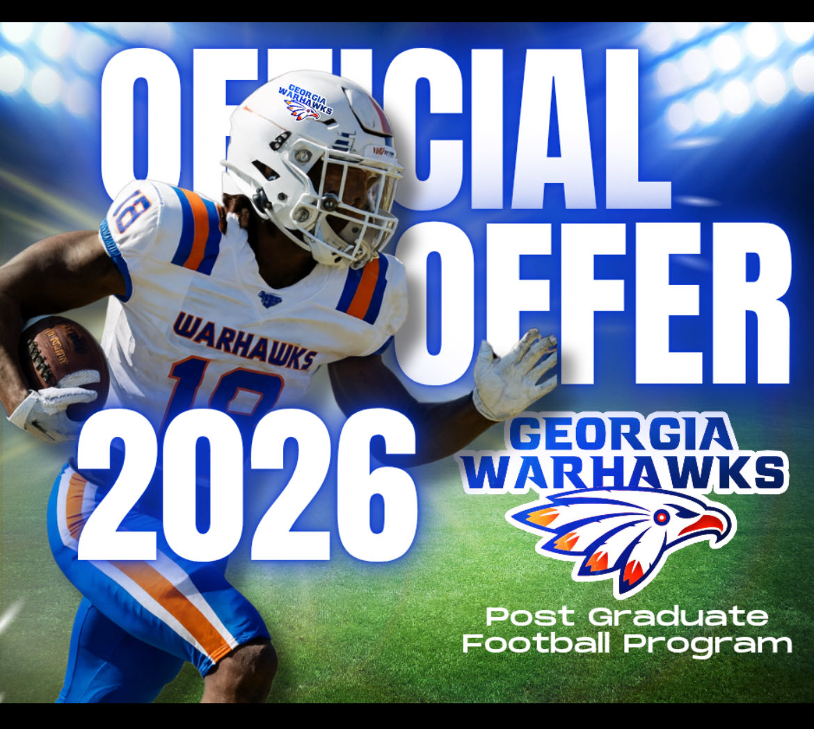 TD_TimB's tweet image. Blessed to receive an offer from Georgia Warhawks#ATGTG @CoachPollard36 @GeorgiaWarhawks @1WarhawkJones @RecruitGeorgia @ellis_denham @stegall_28 @Coachclutter @Nickgilber2028 @ZakariHenderson