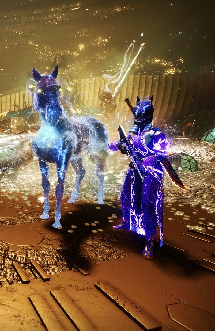 Silogical's tweet photo. I myself was summoned by an impossible being: starlight in the shape of a horse. -Xur

Silo#9773

#FotLfashion2025 #destiny2 @DestinyTheGame @Destiny2Team @MoltenSlowa @BrunoLouviers @A_dmg04 @asalisbury @Cozmo23 https://t.co/cw6kddKu2Z
