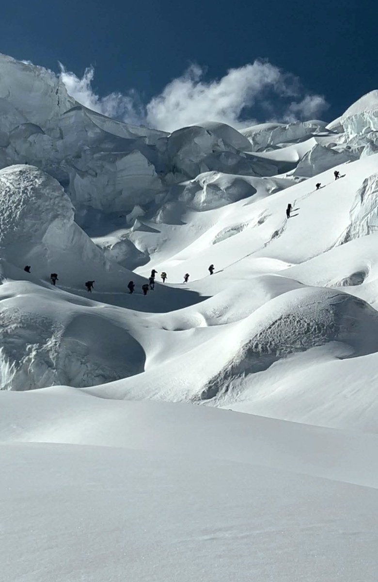 Verjerab glacier Pass Karakoram Mountain.
A world beyond this world.