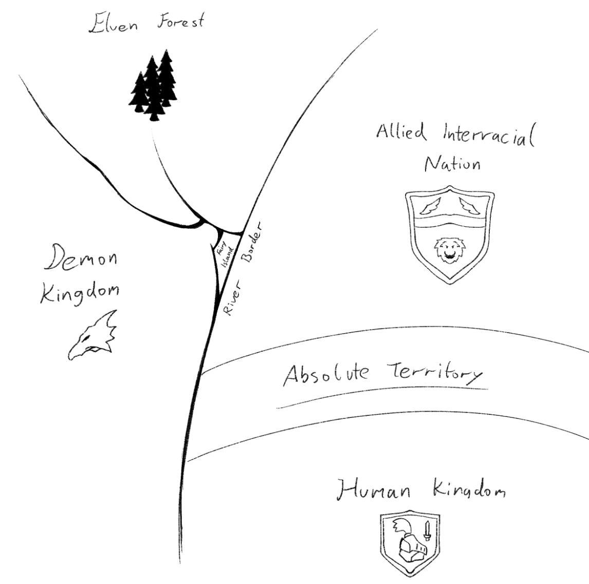 I decided to expand and shift direction to a more fantasy world map