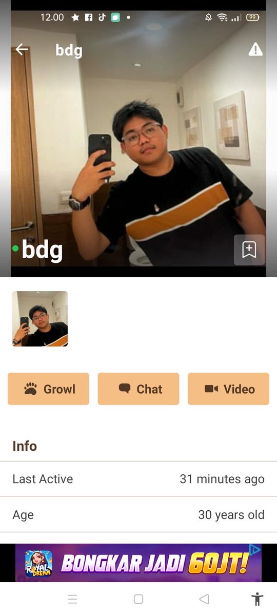 Kayaaa gaada mukaa yaa kakanya ini, pake foto dede 😡