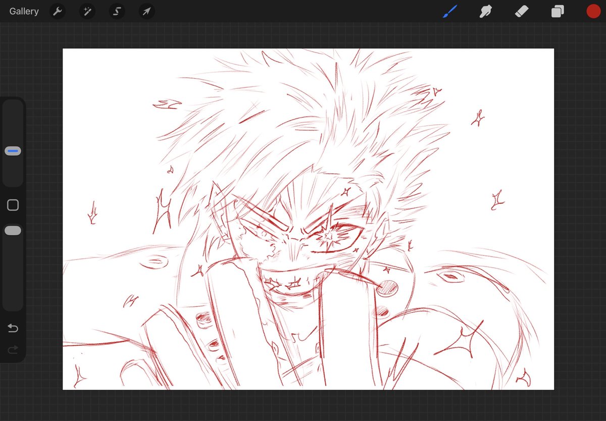 techarmorart's tweet image. lowkey feeling myself like bakugo here lmao
