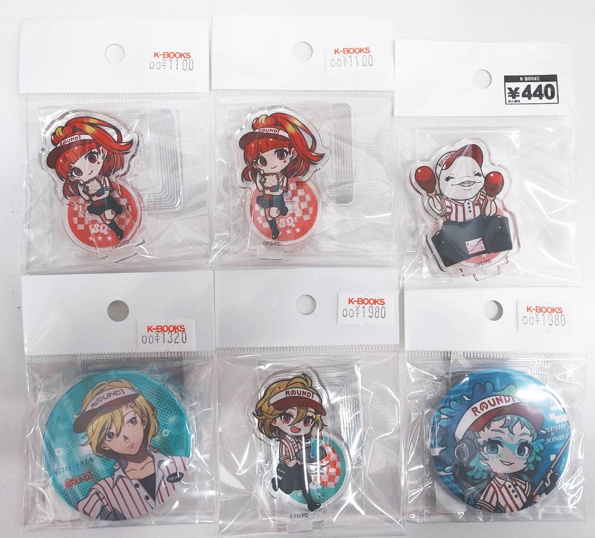 入荷情報】 グノーシア × ROUND1 コラボ アクリルスタンド ＆ 缶バッジ