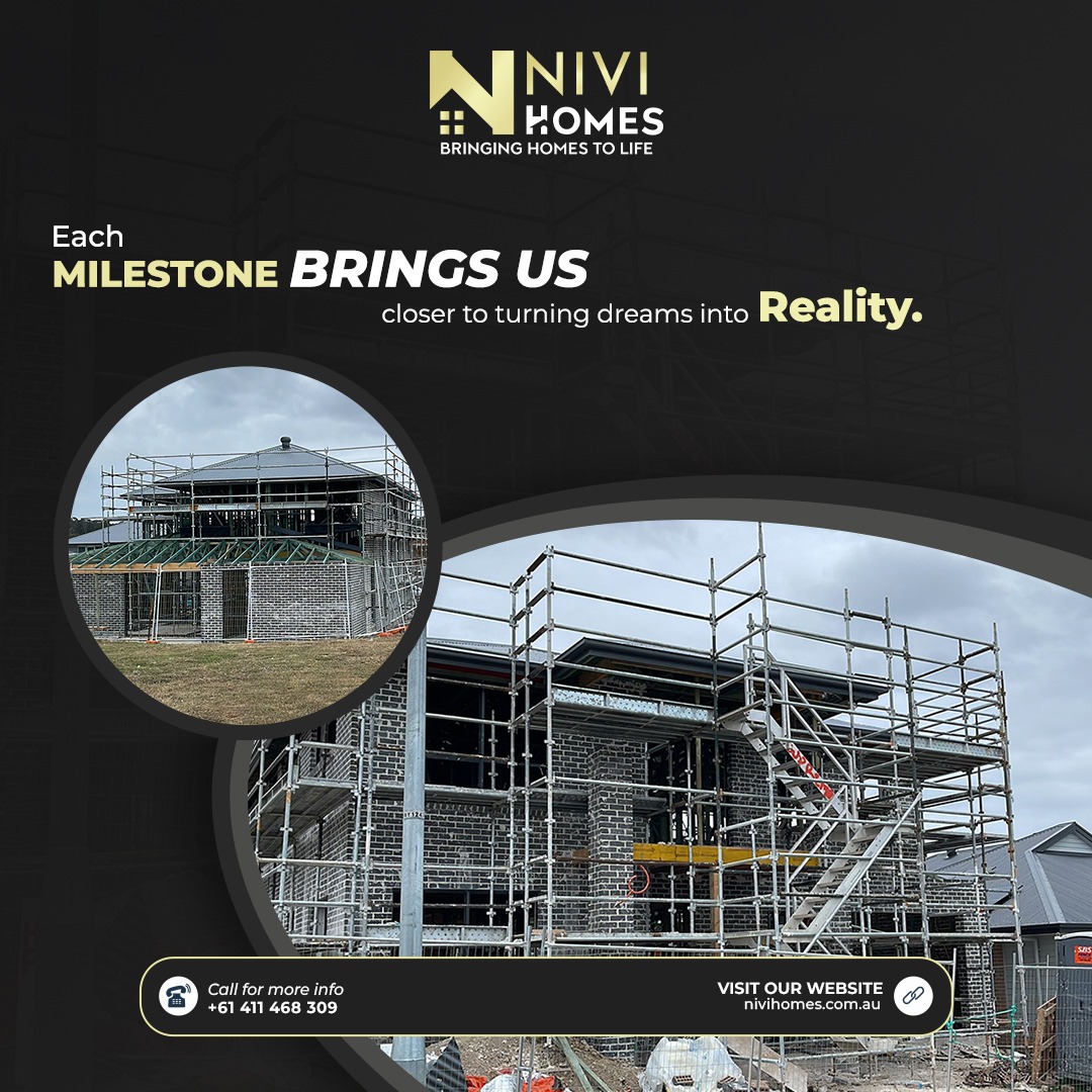 NiviHomes's tweet photo. Our Central Coast project is progressing beautifully—with the roof up and brickwork complete, it’s all coming together seamlessly. Stay tuned as this elegant home nears completion, embodying Nivi Homes’ promise of excellence and detail in every build.
#NiviHomes https://t.co/CnMBr56Tao