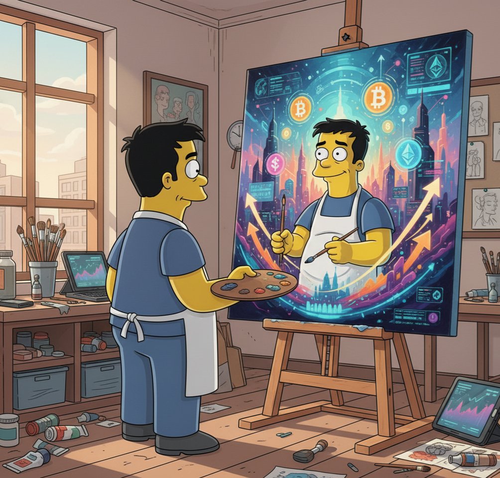 ChillBagu's tweet photo. $BAGU latest masterpiece! 🎨 Painting my future with #Finance, #Assets, and a dazzling #Crypto horizon! 🚀
Sometimes you gotta visualize the dream to make it real #BaguFam? What future are YOU painting for yourselves? Let's manifest greatness! 
#ChillBagu #FutureVision #Crypto https://t.co/hAT8N9lXqj