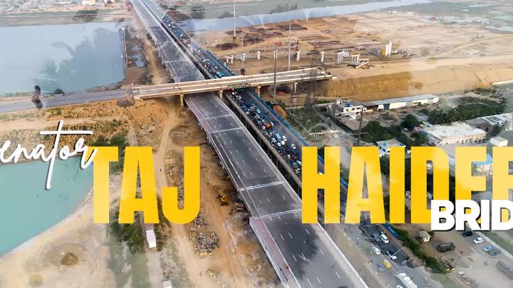 KaleriGulsher's tweet image. The opening of #TajHaiderBridge shows the Sindh Government’s vision for a connected, modern Karachi. A milestone achieved for citizens’ ease and city’s growth.  #KarachiDevelopment