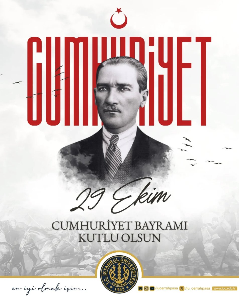 ISTECenter's tweet photo. 29 Ekim Cumhuriyet Bayramımız Kutlu Olsun 🇹🇷🇹🇷🇹🇷
#29ekimcumhuriyetbayrami https://t.co/saLllZBUVQ