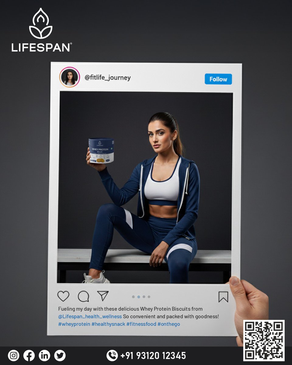 mylifespanlife's tweet image. From intense workouts to busy mornings, fuel your day with #Lifespan #WheyProtein, the perfect blend of strength, recovery, and nutrition.

📞 Order Now: +91 93120 12345

#FitnessFuel #HealthyLiving
#ProteinPower #GymEssentials #LifespanNutrition
#BetterLifeWithLifespan