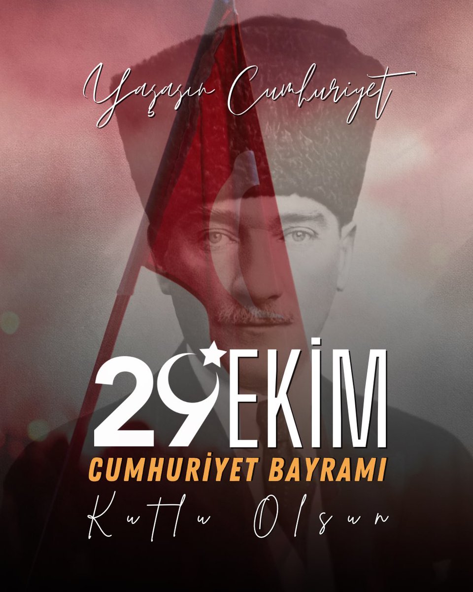 Cumhuriyet Bayramımız kutlu olsun🎉🎉🎉