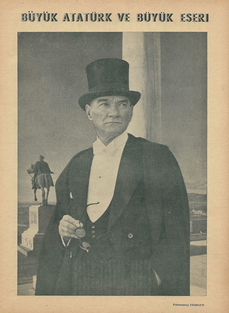 "Benim naçiz vücudum elbet bir gün toprak olacaktır, ancak Türkiye Cumhuriyeti ilelebet payidar kalacaktır." Yaşasın Cumhuriyet