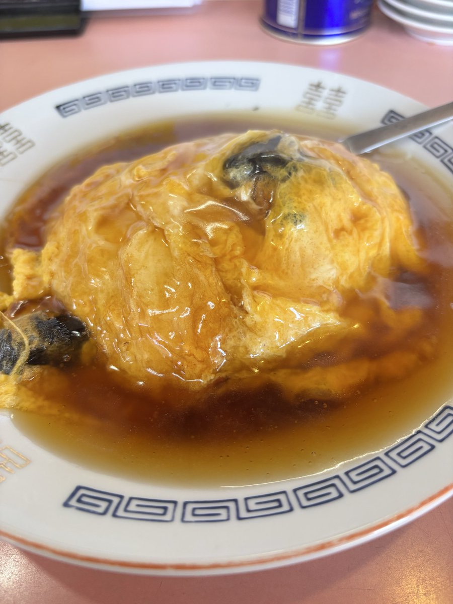 slotseventh's tweet photo. 今日のランチは
大沢野の八珍楼❣️
ラーメン、天津飯✨
卵ふわふわ⤴️⤴️
平日限定のランチセットは
コスパいいっすなぁ😆 https://t.co/dZ3cqN6VQm