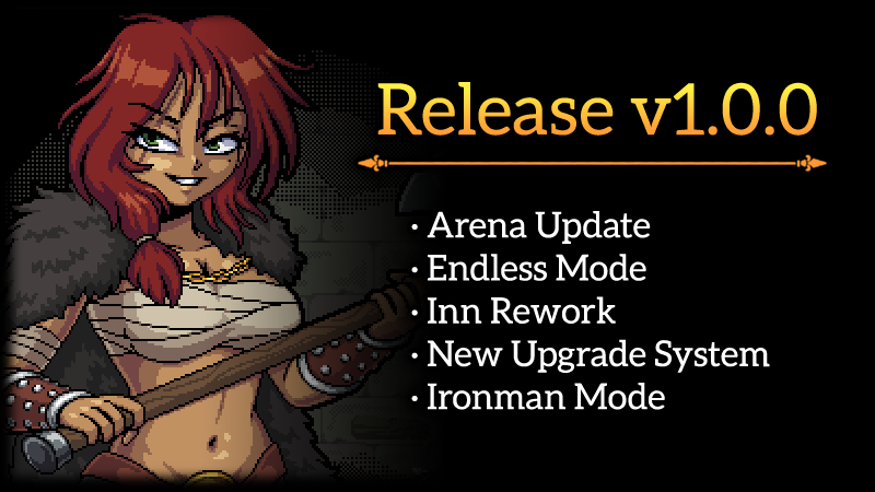 Dungeon Mori is finally out of Early Access, with all planned features from the roadmap! Thank you to all who supported the game, you can check it out on Steam

#gamedev #indiedev #IndieGameDev #RPG