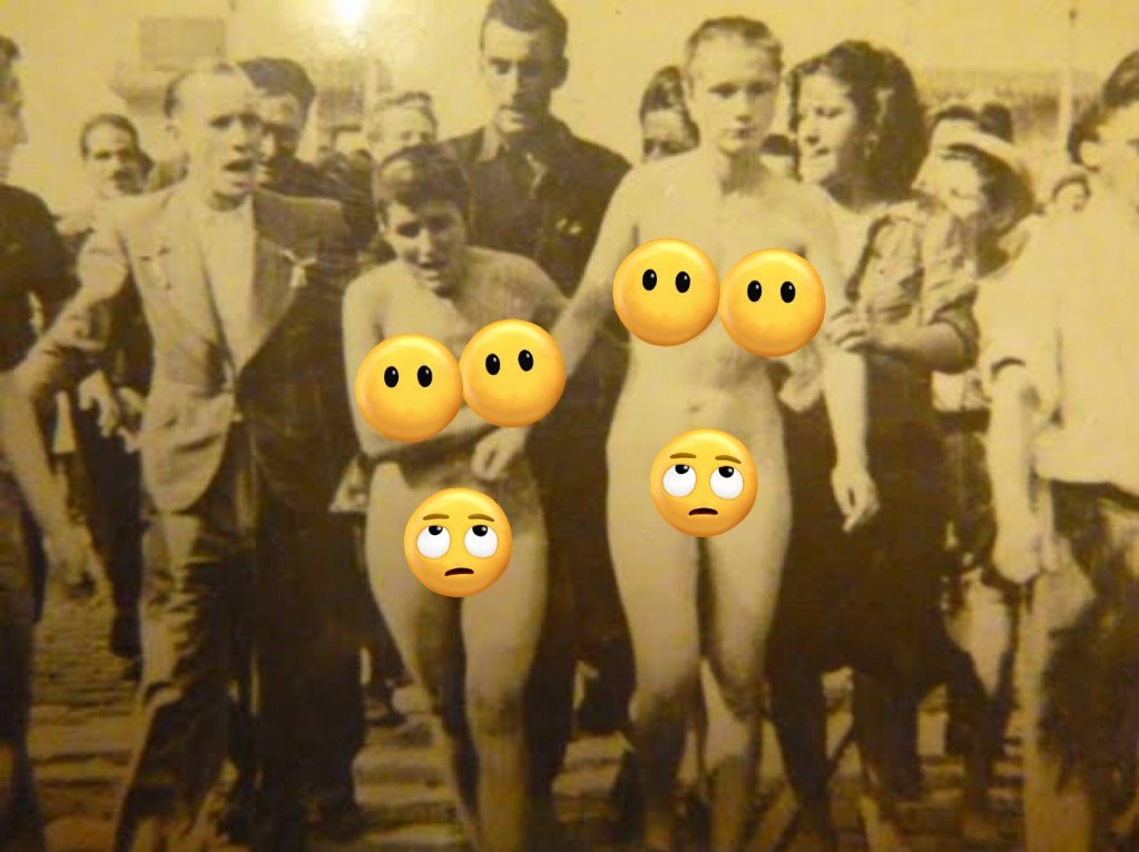 dalit_in's tweet image. Naked and shorn women, pushed by Christian white men who force them to march in the streets.

🙏🏽🙏🏽🙏🏽 The same Christians give lectures about safety in India.