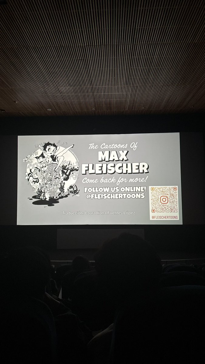 Hoy fui a la cineteca nacional y vi cortos animados de Dave y Max Fleischer restaurados. Toda una experiencia.