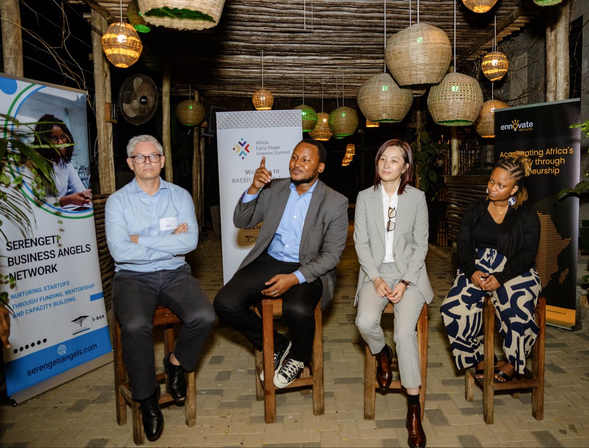 ennovateventure's tweet image. A glimpse of what went down at #AESIS2025 in Dar es Salaam 🇹🇿, an inspiring evening uniting investors, founders, and ecosystem leaders to explore collaboration and shape early-stage investing in Tanzania.

Grateful to everyone who made it impactful! 🙌

#EnnovateVentures #AESIS