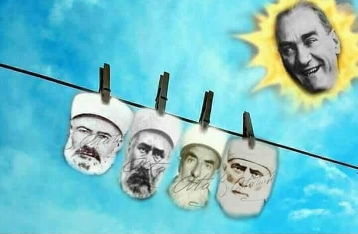 Sizin de cumhuriyet denince hemen yüzünüz asılıyor.