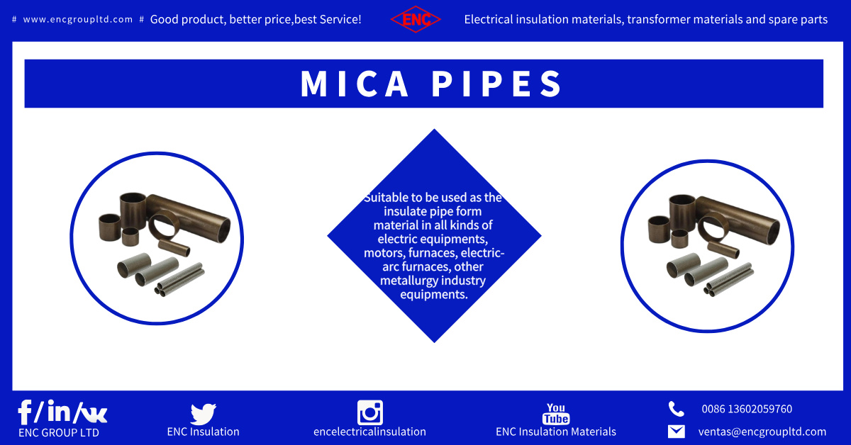 EncInsulation's tweet image. MICA PIPES
It has good electric capability and a higher mechanical strength, and is suitable to be used as the insulate pipe form material in all kinds of electric equipments, motors, furnaces, electric-arc furnaces.
More inf pls visit: 
encgroupltd.com/product/mica-p…
#ENC #mica #pipes