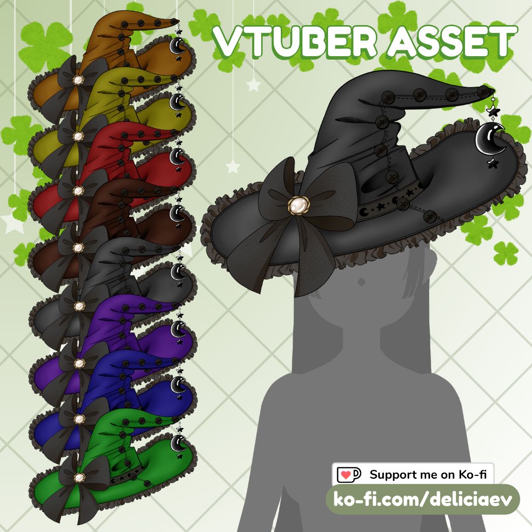 เข้าสู่ช่วงเทศกาลฮาโลวีนอีกครั้ง ขออนุญาตรีรัน #DeliFreeAsset กับหมวกที่เคยแปะไปเมื่อปีที่แล้วนะคะ
โหลดได้ฟรีผ่านทาง Ko-fi ค่ะ 📌 ลิงค์ในเม้นท์นะคะ