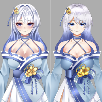 fukiiiko's tweet image. Improvement? yes. Sanity? questionable ƪ(˘⌣˘)ʃ
#wipart #workinprogress #comparing #VGenComm
