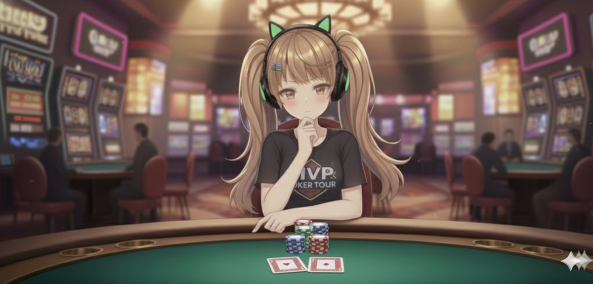 MVPT_Poker's tweet photo. ターンで2ペア完成！
でも相手のアグレッシブなベットが止まらない。信じて突っ込むか、冷��に下りるか。決断力が未来を決める。

スキルを磨く👉 https://t.co/1wuggG5ixt

#FoldOrCall #PokerDecision #ポーカー上達 #TrustYourRead https://t.co/W7noxkF0y0