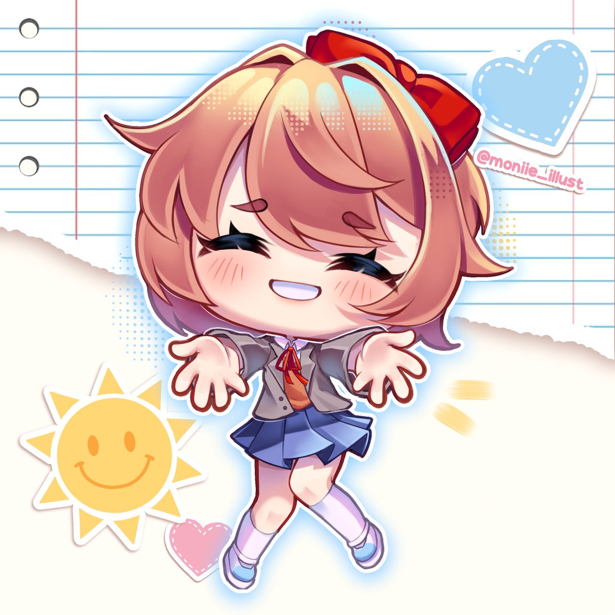 Sayori! ☀️🩵

#ddlc #ddlcfanart