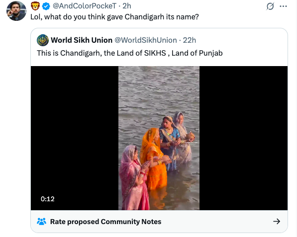 IndicHistory's tweet photo. #CorrectileDysfunction
A random handle with less than 4k followers posts xenophobic content. In normal course this would have disappeared in a few hours. But then a handle with 85k followers decided to teach the random handle a lesson and provided it much needed visibility. https://t.co/3ll4cWT8re