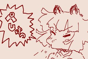 「ちかごろのらくがき1 ぺしゅっ」|うちうのイラスト