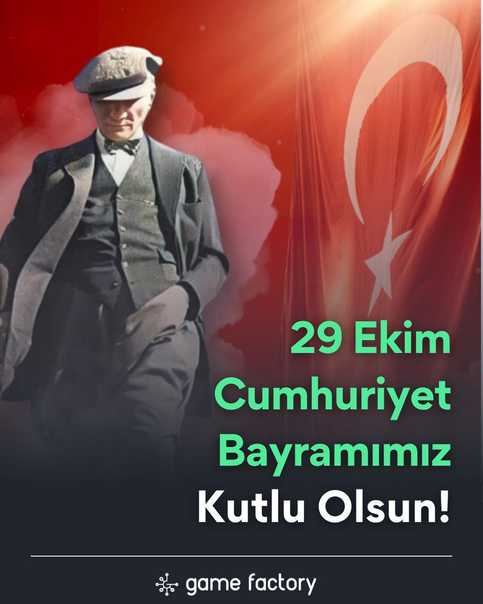 29 Ekim Cumhuriyet Bayramımız Kutlu Olsun!