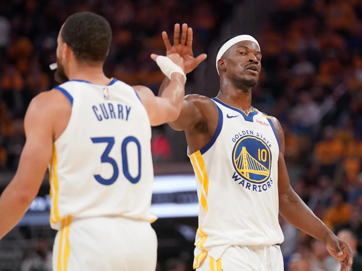 The Golden State Warriors are now 28-7 when Steph Curry and Jimmy Butler play together