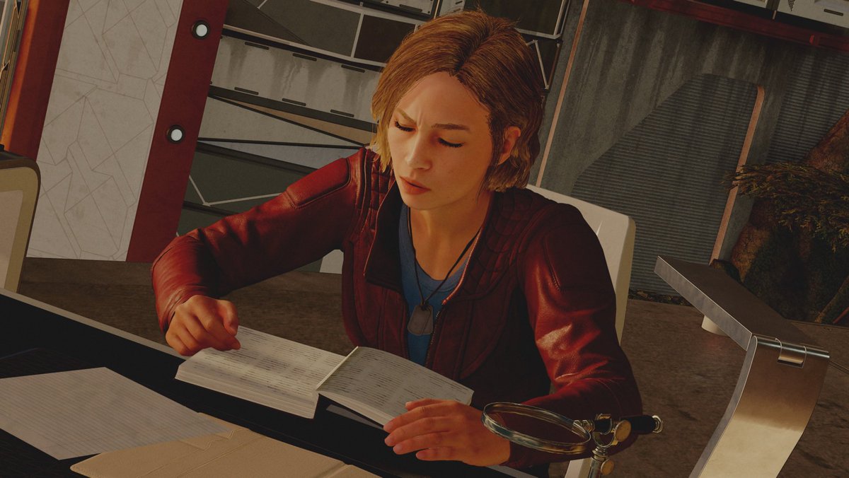 制度が残っていたなら大統領になっていてもおかしくない器のサラ・モーガン。歳のせいかモーガンつうより老眼ぽくなりますます鬼畜ｲﾔかわいさを増していると巷の噂。
「なんなのよこれ美女には読めないインクでも使ってるの！？」
#starfield