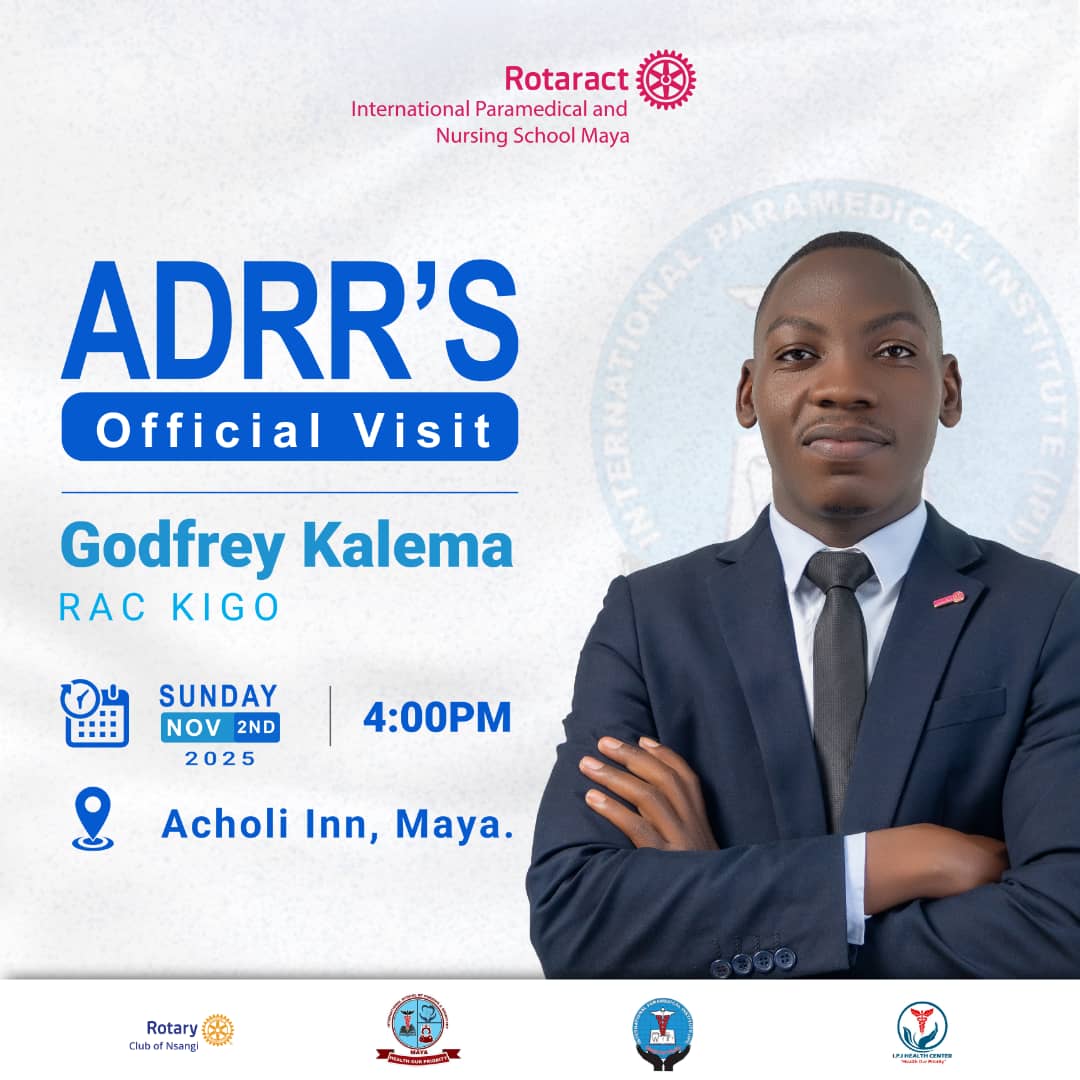 I am excited to meet with the Rotaract club of International Paramedical and Nursing School Maya.
Join us if you find some time.