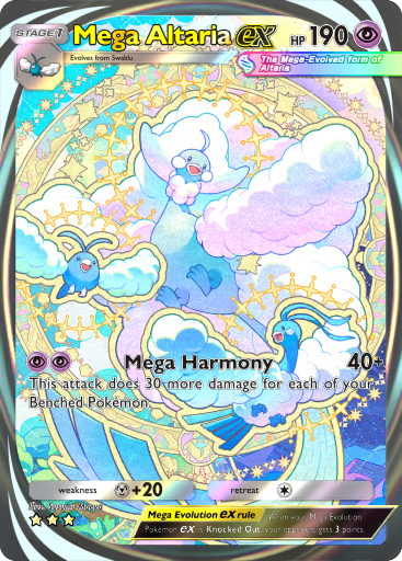 First look at Mega Gyarados ex and Mega Altaria ex Immersives Rares from  Mega Rising Pokemon TCG Pocket Expansion!  #PokemonTCG