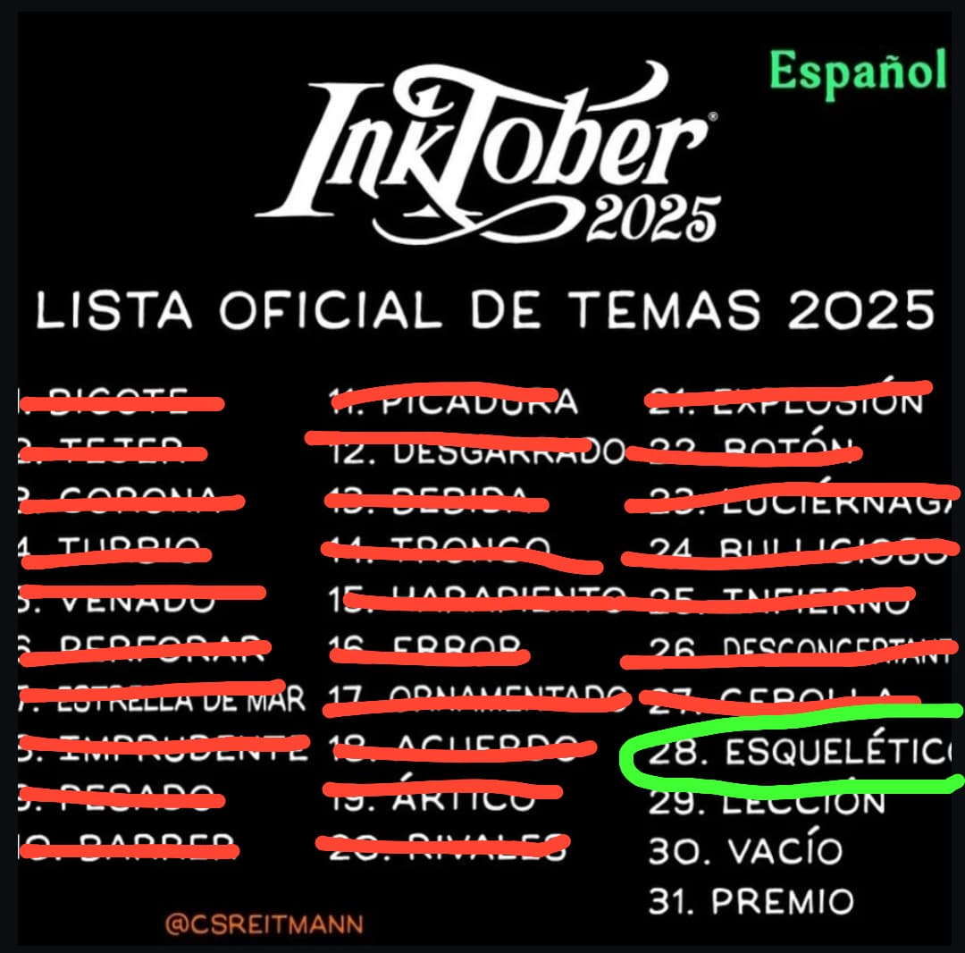 INKTOBER DAY 28!✍🏼🔥
#Inktober2025 #Inktober #art #Disney #jack #artistoninstagram #artistsontwitter #artist #ibisPaintX #drawing #Inktoberday28