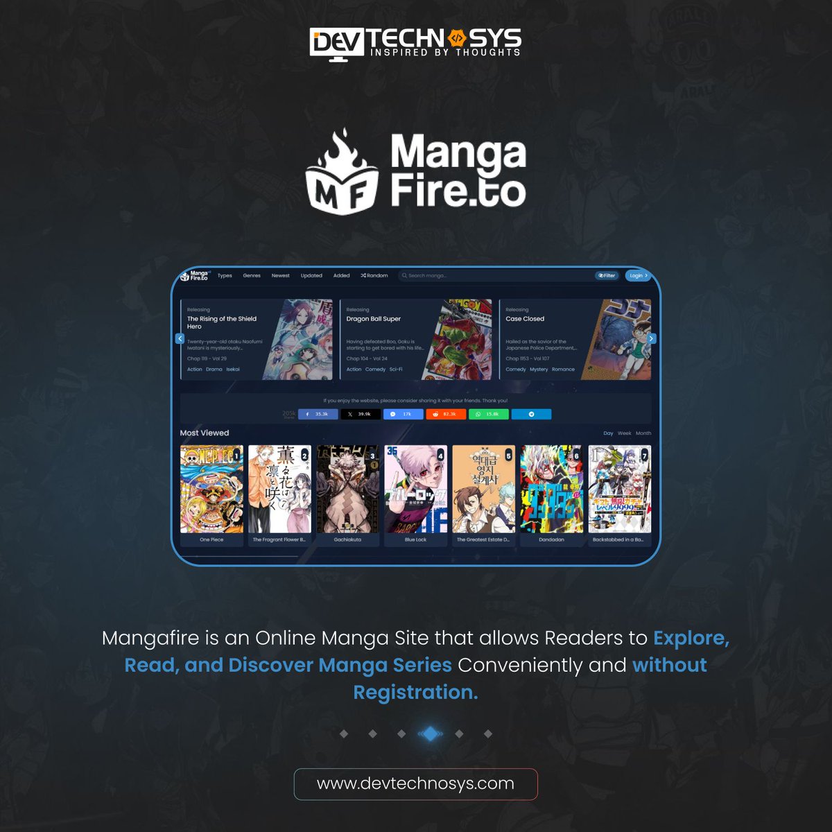 DevTechnosys's tweet image. Discover the Top 5 Manganato Alternatives for seamless manga reading! Explore exciting, user-friendly platforms for every manga lover. 📚✨
Check it Out- bit.ly/4oFSnxm
#Manganato #MangaReading #MangaLovers #MangaApps #MangaSites #DigitalComics #OtakuWorld #AnimeFans