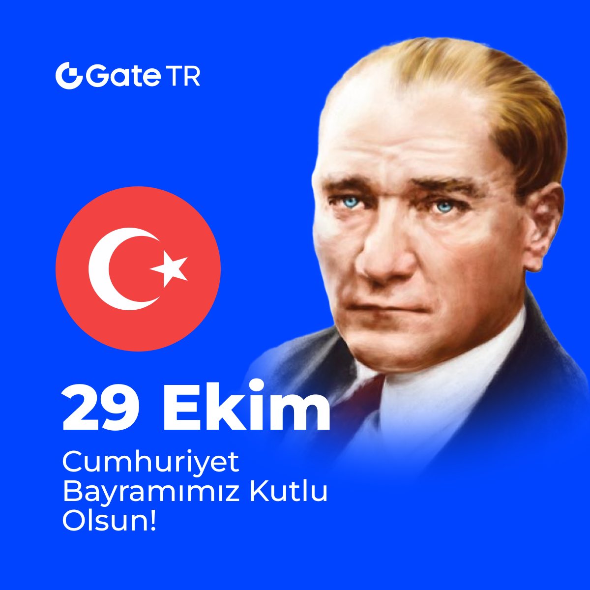 Cumhuriyet 102 yaşında! 🇹🇷

Atatürk’ün izinde; özgürlüğün, eşitliğin ve çağdaşlığın ışığında kararlılıkla yürümeye devam edeceğiz. 

29 Ekim Cumhuriyet Bayramımız Kutlu Olsun!

Yaşasın Cumhuriyet!  🎈