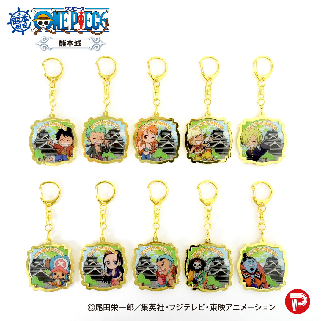 激レア　ワンピース　ゴールドメタルキーホルダー　ゾロ　ウソップ pekh-2.jpg
