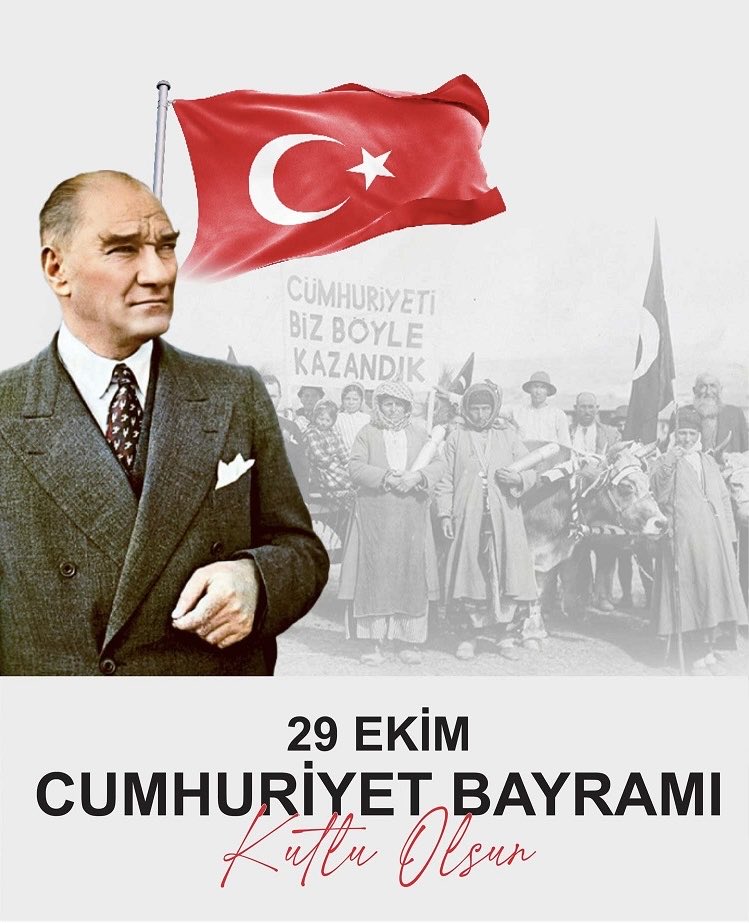 KortDergisi's tweet photo. Yaşasın Cumhuriyet!

İzindeyiz... Sonsuza kadar...

#29Ekim #Atatürk https://t.co/wYovWYGmSV