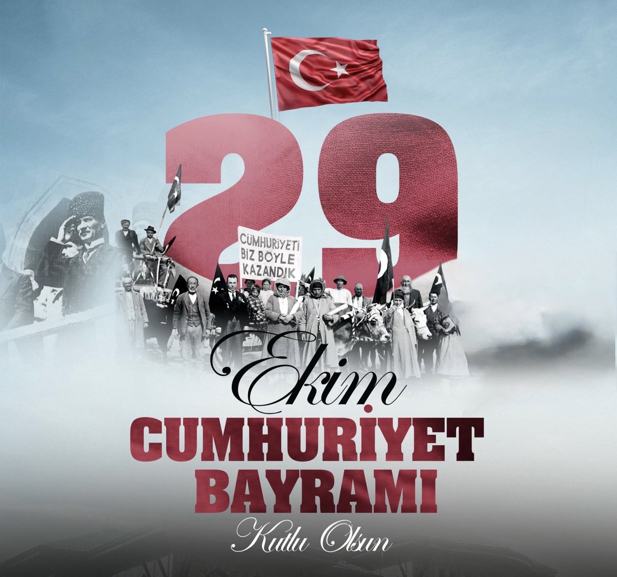 29 Ekim Cumhuriyet Bayramımız kutlu olsun! 🇹🇷
